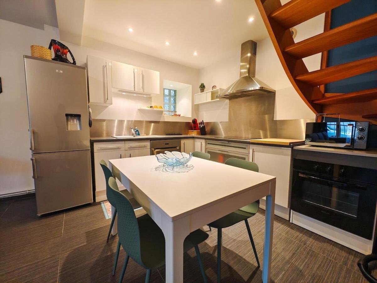 Charmante Petite Maison En Plein Centre Ville Caen Bagian luar foto